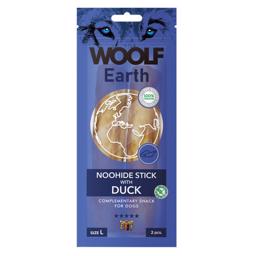 Woolf Earth NooHide -pinnar och naturligt tuggummi STORA 2st